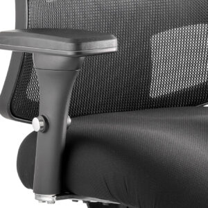 Regent High Mesh Back Ergonomic Task Operator Office Chair with Arms - Image 6