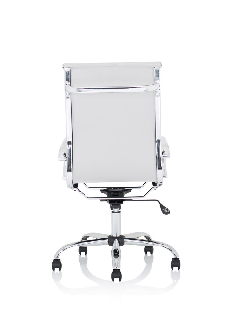 Nola Black Leather Executive Office Chair with Arms - Image 17
