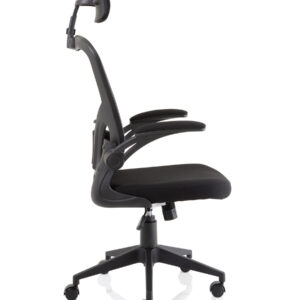 Ace Executive Mesh Chair With Folding Arms - Image 8
