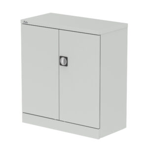 Qube Stationery 2-Door Cupboard With Shelves - Image 2