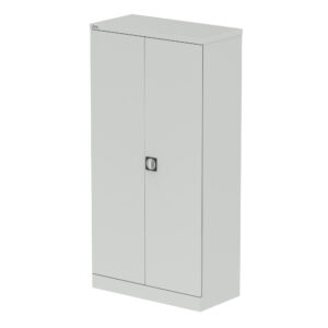 Qube Stationery 2-Door Cupboard With Shelves - Image 5