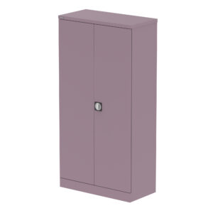 Qube Stationery 2-Door Cupboard With Shelves - Image 45