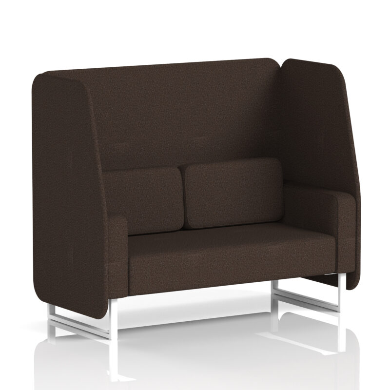 Brixworth Open Booth With White Legs in Single Tone - Image 71