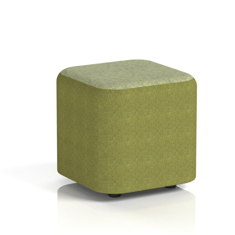 Harlestone Square Stool in Two Tone - Image 4