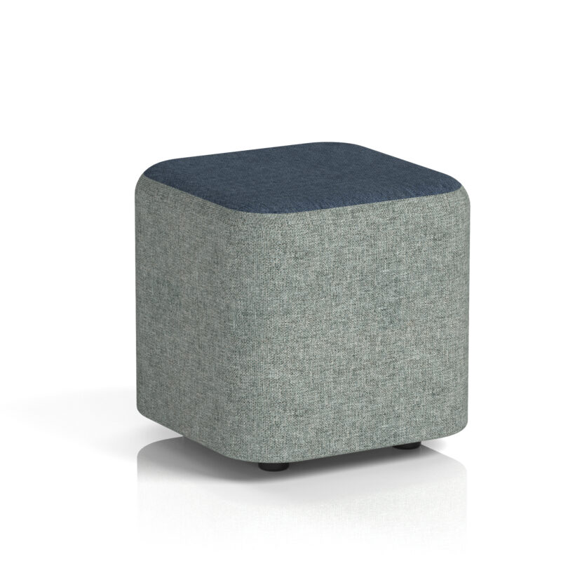 Harlestone Square Stool in Two Tone - Image 5