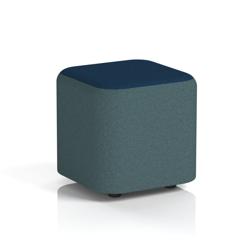 Harlestone Square Stool in Two Tone - Image 11