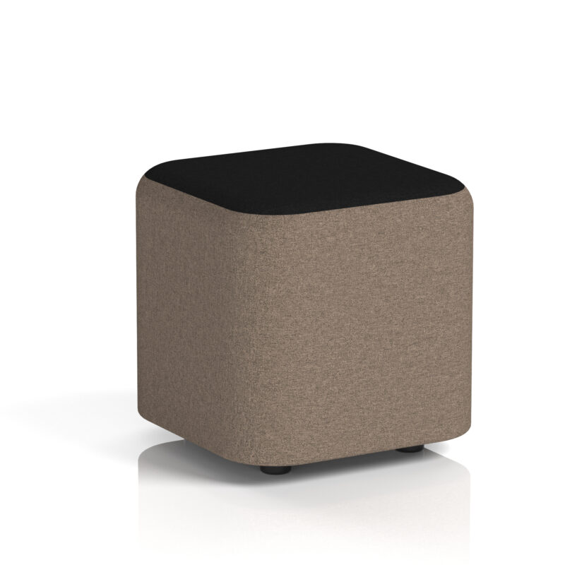 Harlestone Square Stool in Two Tone - Image 12