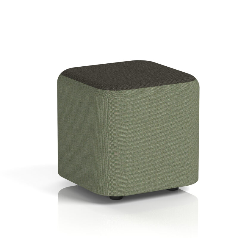 Harlestone Square Stool in Two Tone - Image 14