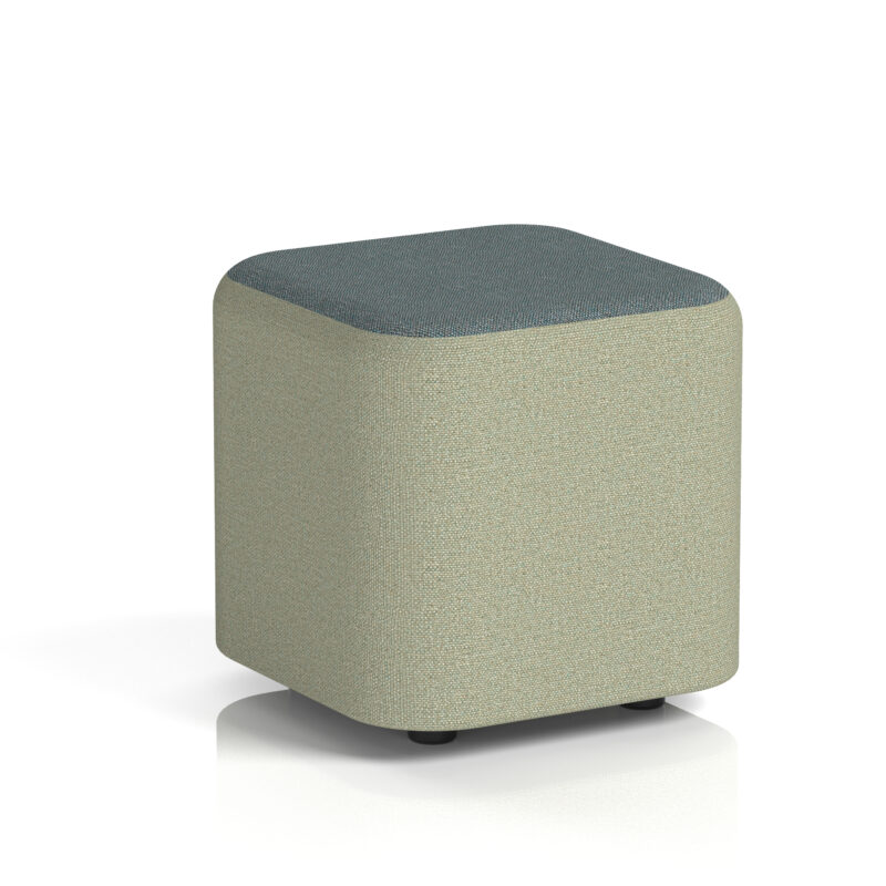 Harlestone Square Stool in Two Tone - Image 15