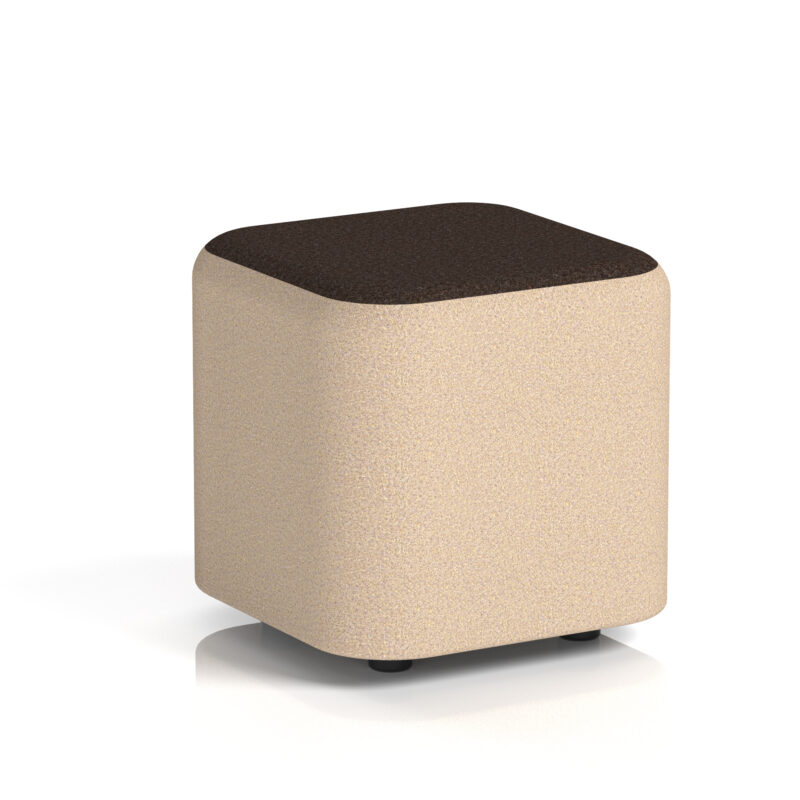 Harlestone Square Stool in Two Tone - Image 19