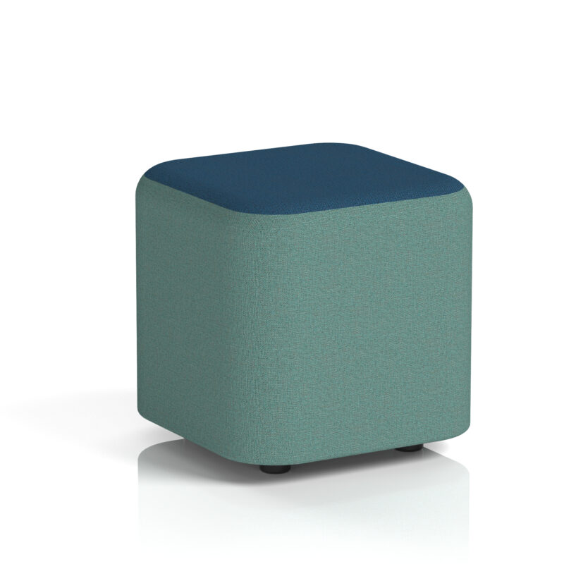 Harlestone Square Stool in Two Tone - Image 25