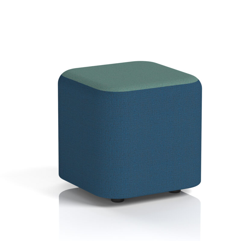 Harlestone Square Stool in Two Tone - Image 29