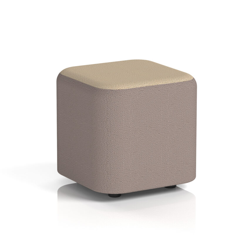 Harlestone Square Stool in Two Tone - Image 36