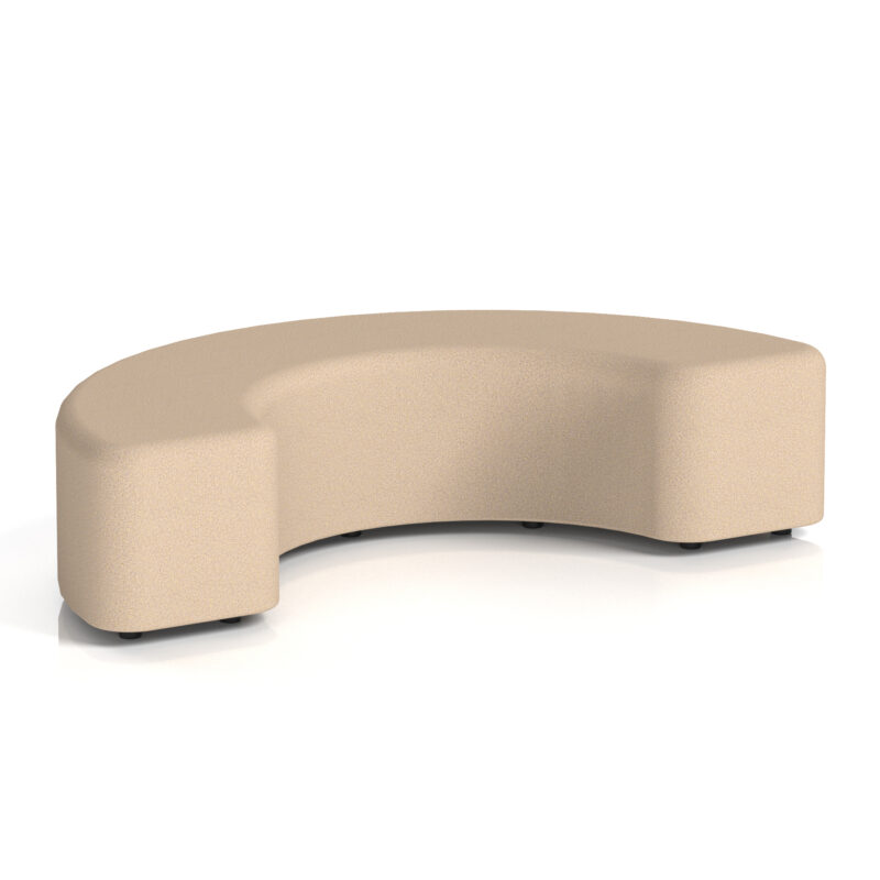 Harlestone Curved Stool in Single Tone - Image 55