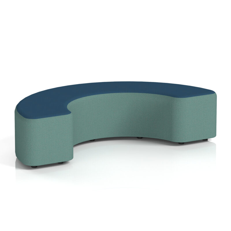 Harlestone Curved Stool in Two Tone - Image 61