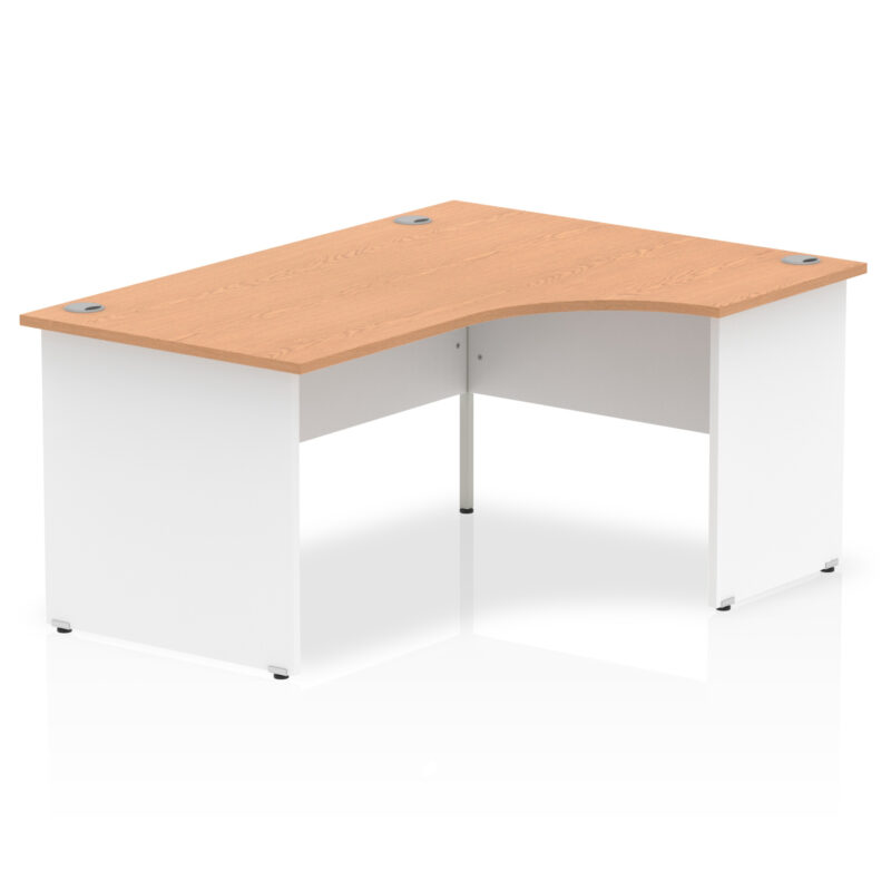 Impulse 1600mm Right Crescent Desk Panel End Leg - Image 8