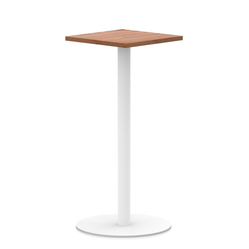 Italia Square Poseur Table White Leg - Image 8