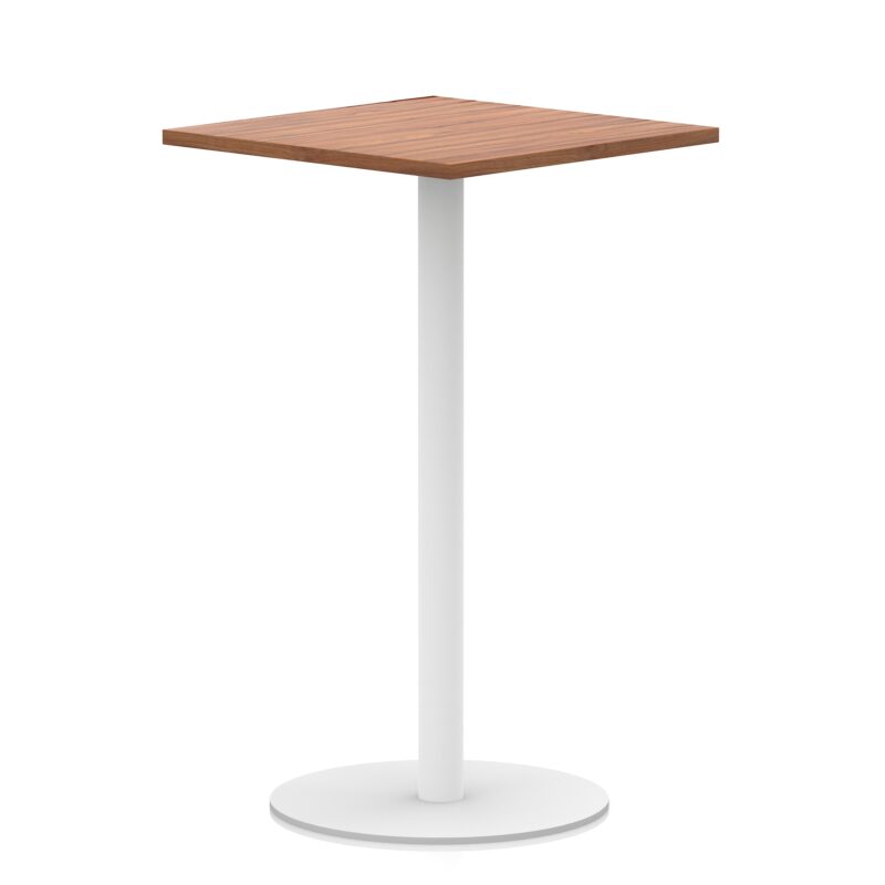 Italia Square Poseur Table White Leg - Image 20