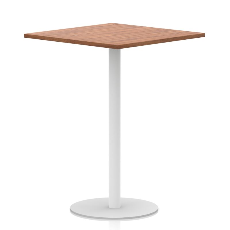 Italia Square Poseur Table White Leg - Image 32