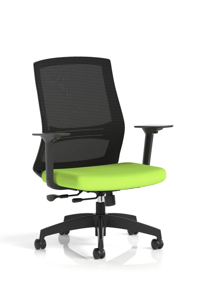 Ventra Mesh Back Task Operator Office Chair Height Adjustable Arms - Image 4
