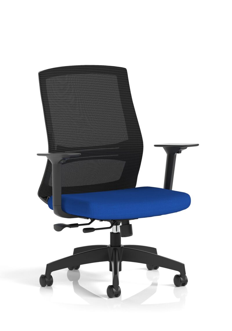 Ventra Mesh Back Task Operator Office Chair Height Adjustable Arms - Image 6