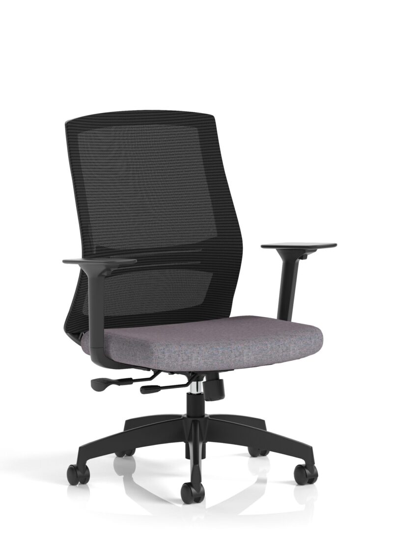 Ventra Mesh Back Task Operator Office Chair Height Adjustable Arms - Image 10