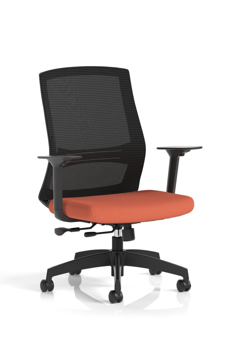 Ventra Mesh Back Task Operator Office Chair Height Adjustable Arms - Image 13