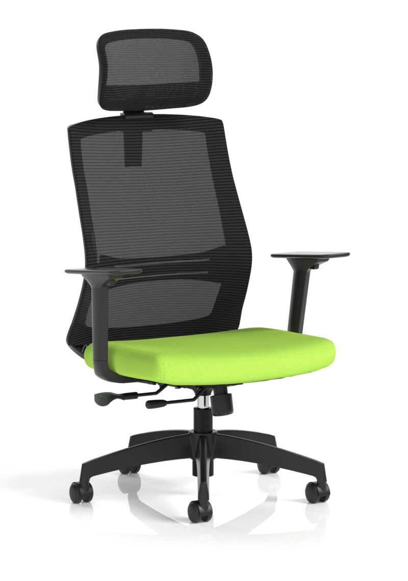 Ventra Mesh Back Task Operator Office Chair Height Adjustable Arms - Image 24