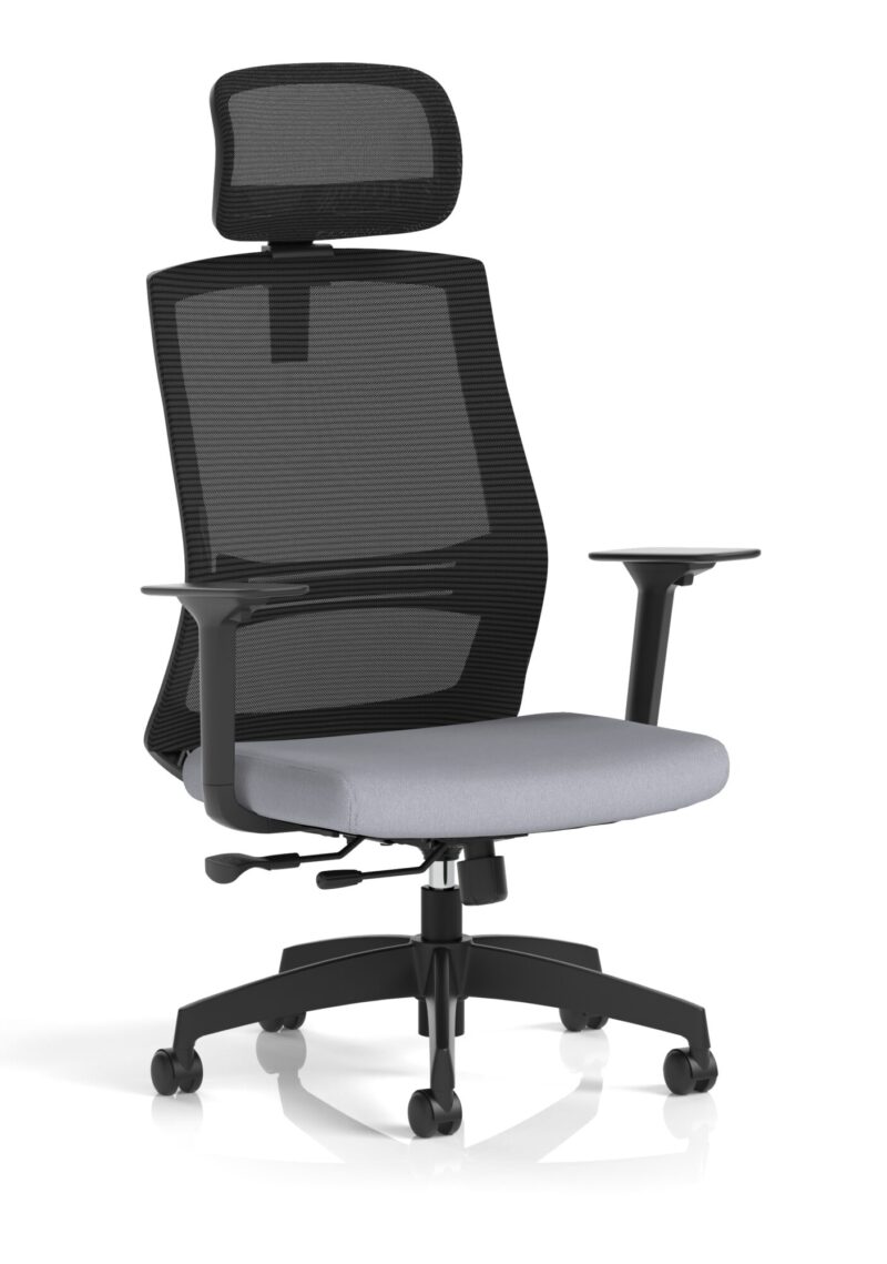 Ventra Mesh Back Task Operator Office Chair Height Adjustable Arms - Image 38
