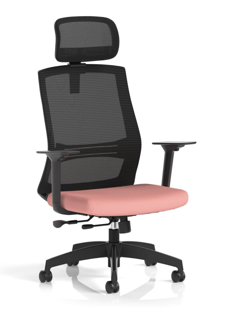 Ventra Mesh Back Task Operator Office Chair Height Adjustable Arms - Image 39