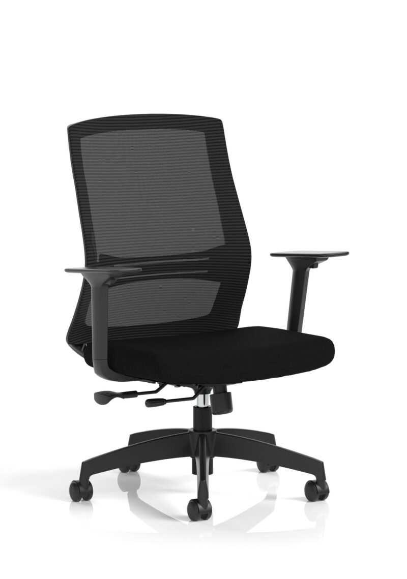 Ventra Mesh Back Task Operator Office Chair Height Adjustable Arms - Image 41